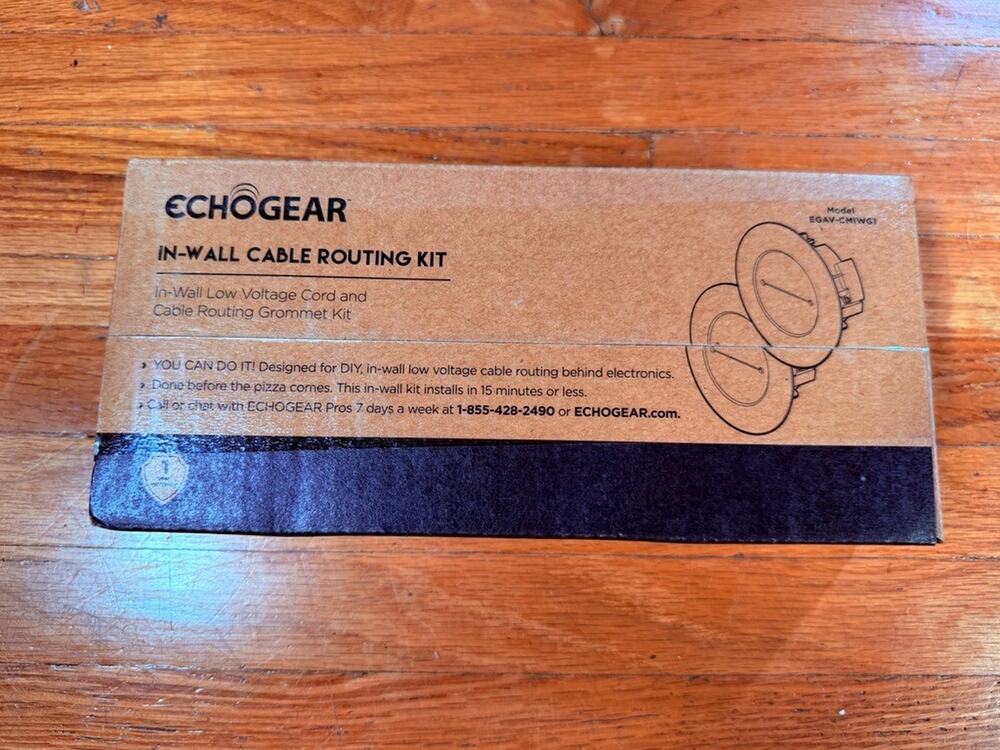 ECHOGEAR In-Wall Low-Voltage Cable Routing Kit EGAV-CMIWG1, Boxed